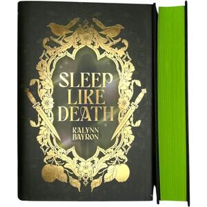 OwlCrate Sleep Like Death by Kalynn Bayron - July 2024 Exclusive Limited Edition